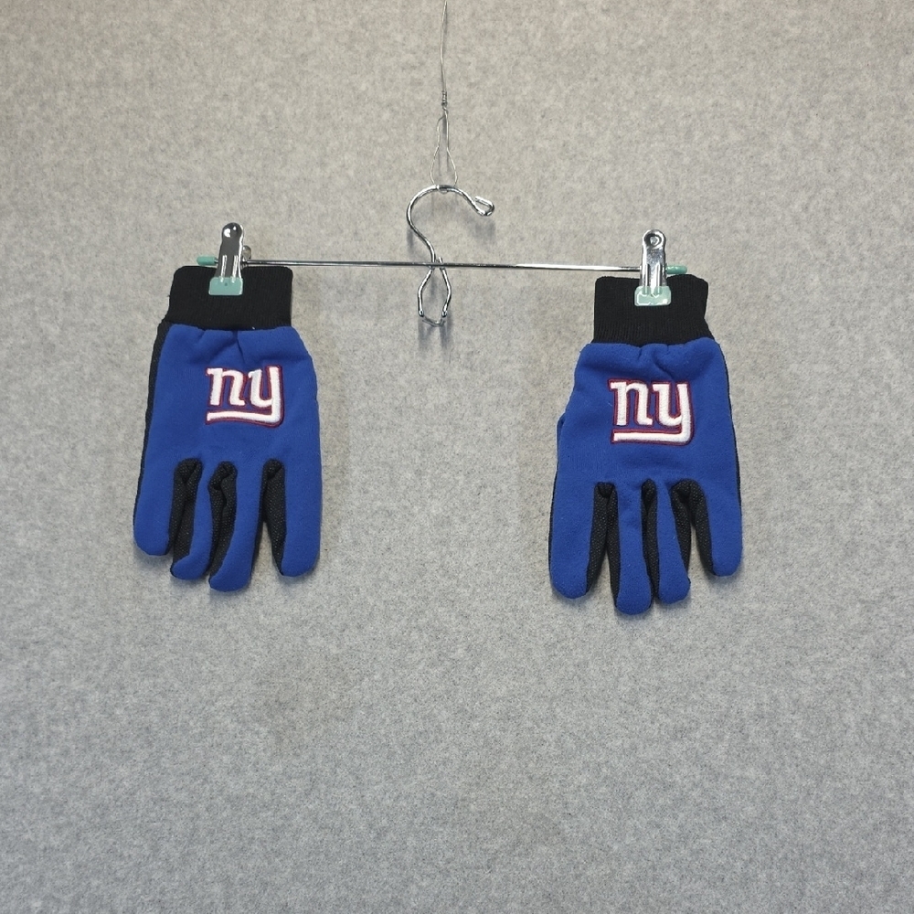 New York Giants Blue NFL Logo Winter Gloves Unisex